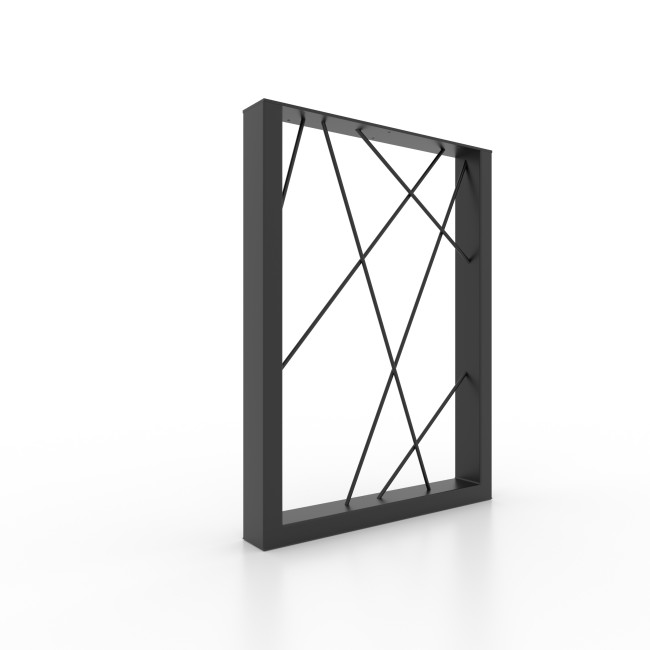 Gambe per penisola in ferro con design a rami, eleganza e originalità