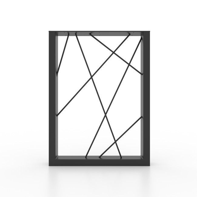 Peninsula legs in iron with branch design, elegance and originality