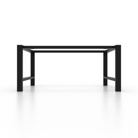 H-förmige Metallbeine mit zwei Streben, industrieller Stil