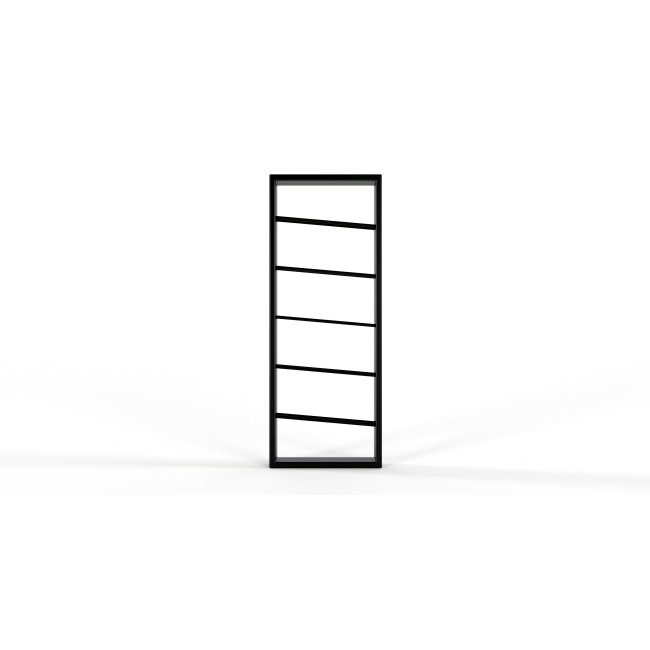 Metal wine rack for 5 bottles, space-saving solution