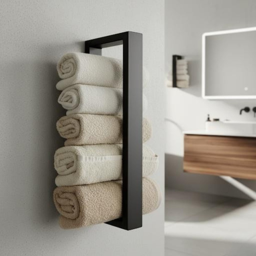 Wandhandtuchhalter aus Metall – Modernes Industriedesign für Bad | Taormina Design