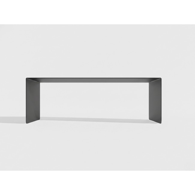 Tavolino Basso Salotto in Acciaio  | Coffee Table Industriale Moderno e Stabile | Monolite