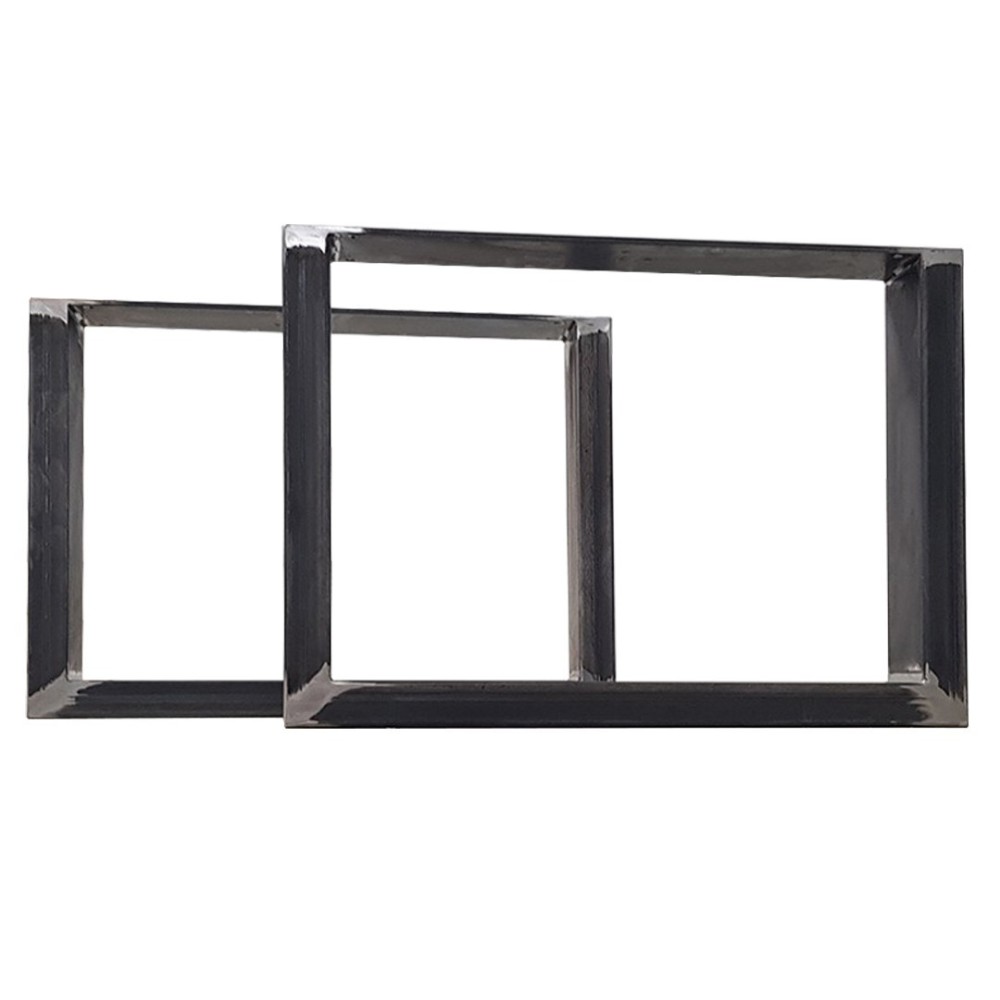 Pied pour banc DIY en fer noir, style industriel et montage facile