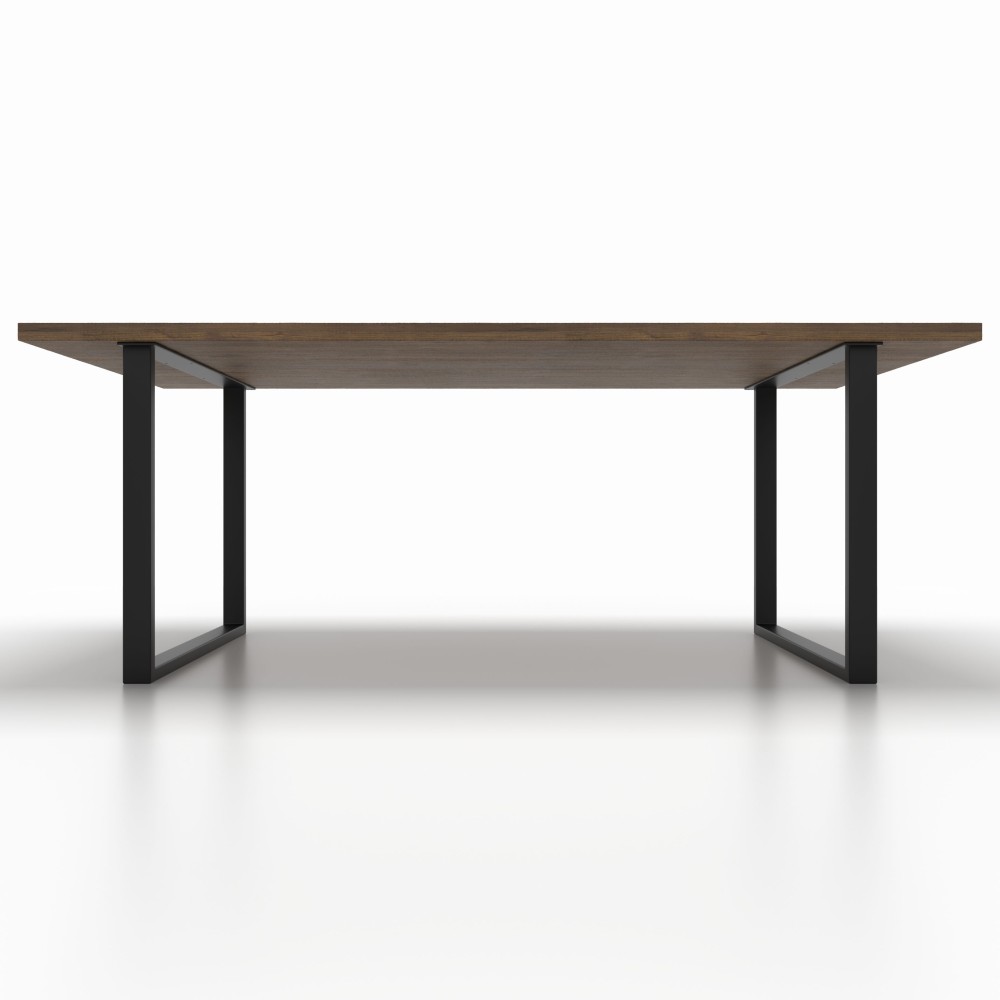 Piedi per tavolo slim bianchi, minimal chic, abbinabili a piani in legno