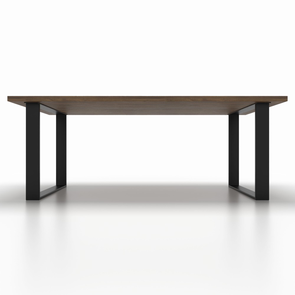 Base per tavolo in ferro bianca, leggera e minimal, per cameretta.