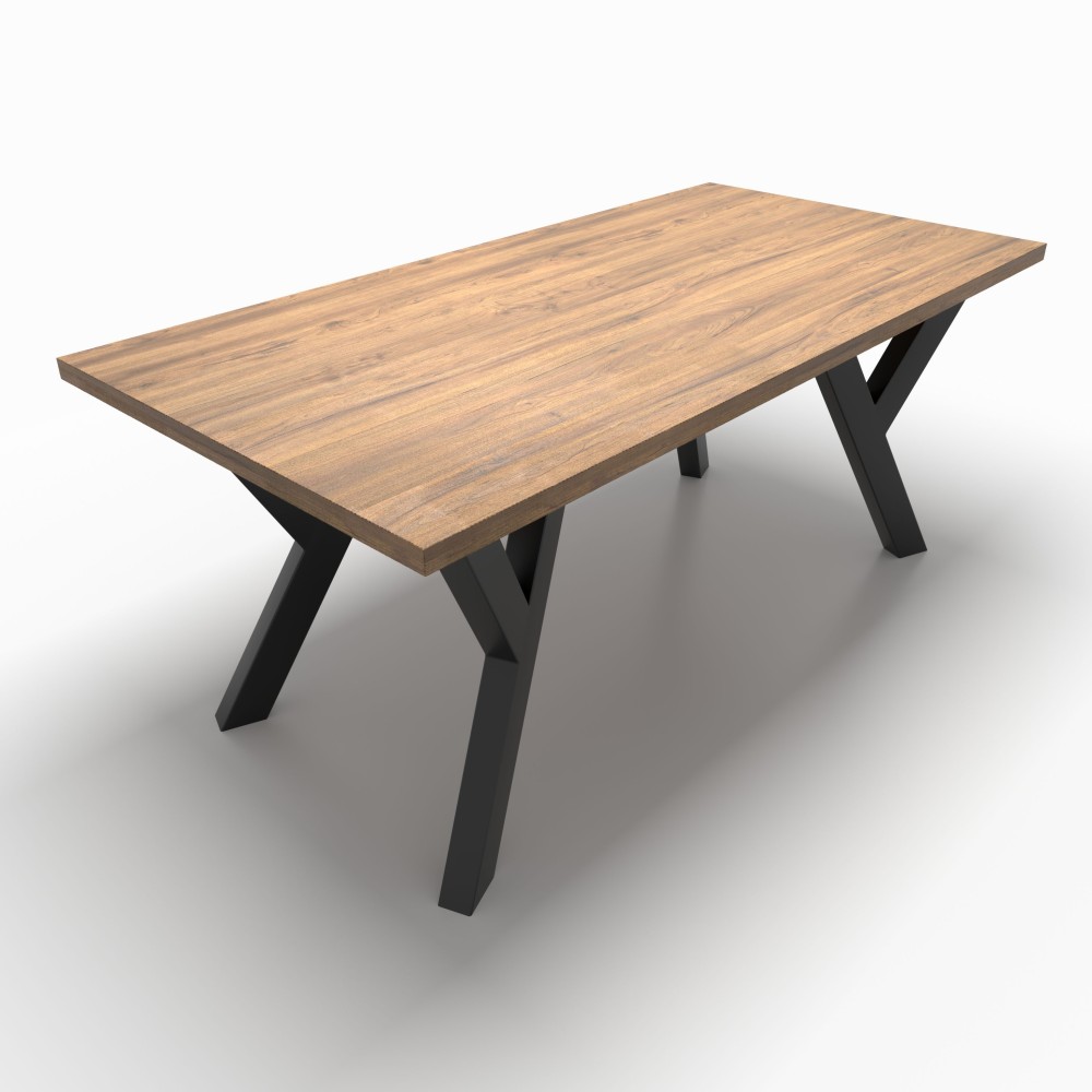 4 Pièces de Meuble Reglable, Pieds de Table Metal Noir 80 mm Hauteur