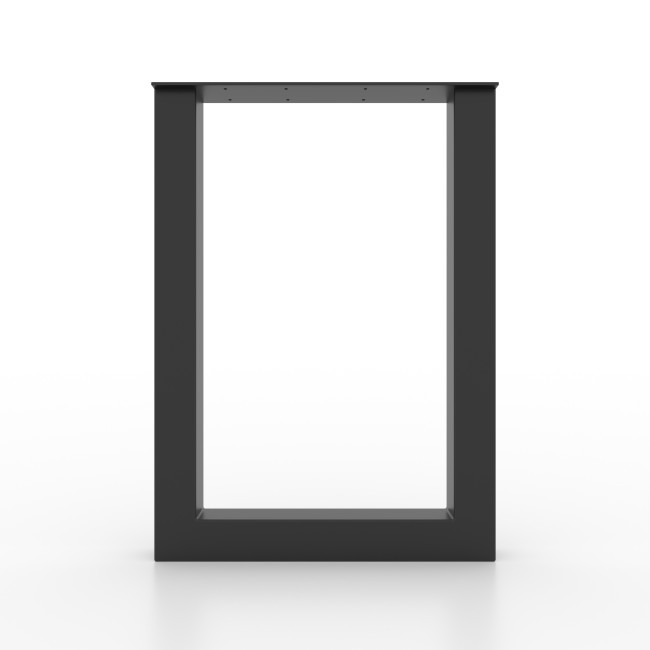 Schlanke Metallhalbinselbeine, elegant und platzsparend