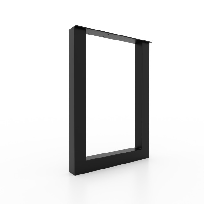 Schlanke Metallhalbinselbeine, elegant und platzsparend